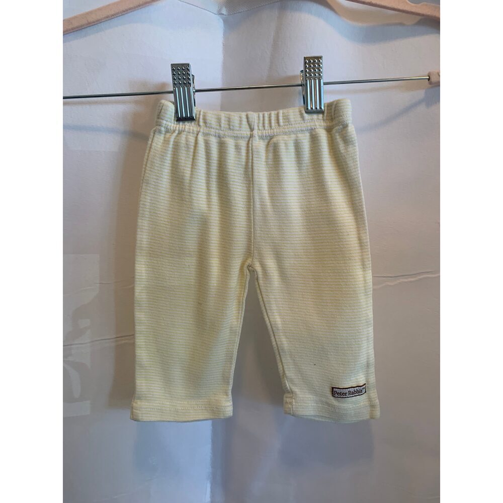 Peter Rabbit Striped Yellow Baby Pants